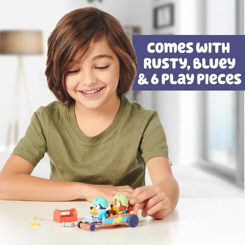 مركبة Bluey وحزمة Pack Pack's Bingo مع إكسسوارات Bingo 2.5 بوصة in Kuwait