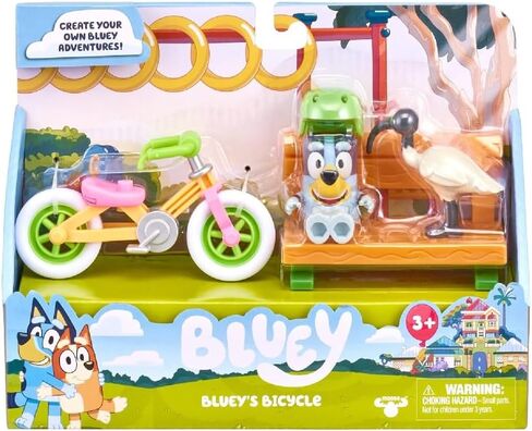 Bluey Vehicle and Figure Pack Bingo's Helicopter with 2.5 Inch Bingo Figure and Tool Accessories in Kuwait