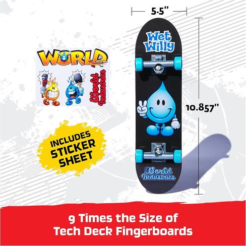 Tech Deck, World Industries Handboard; Authentic Mini Skateboards, Kids Toys for Boys & Girls, Ages 6 and up (Hands Use Only) in Kuwait