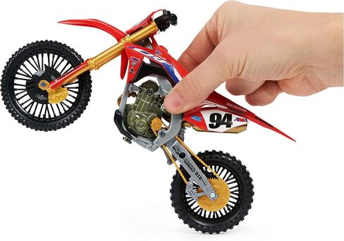 Supercross, Authentic Eli Tomac 1:10 Scale Collector Die-Cast Toy Motorcycle Replica with Display Stand, in Saudi Arabia