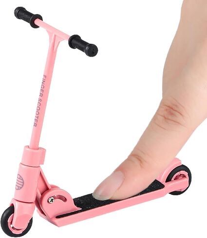 Finger Scooter - 2-Wheeled Scooter - Foldable Finger Scooter BMX with Brake | Finger Board Accessories for Teen | Educational Finger Toys | Non-Slip Fun Finger Skateboards in Saudi Arabia