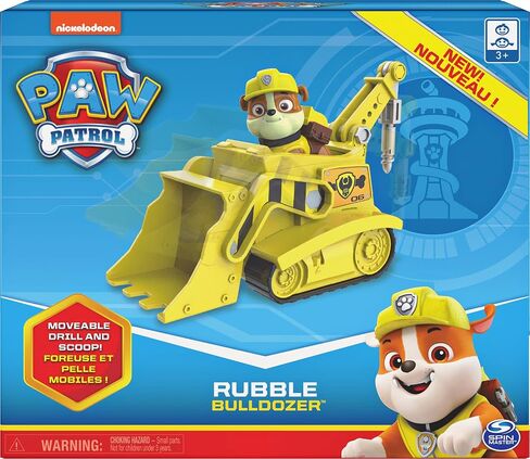 Paw Patrol, Tracker’s Jungle Cruiser Vehicle with Collectible Figure, for Kids Aged 3 and up in Kuwait