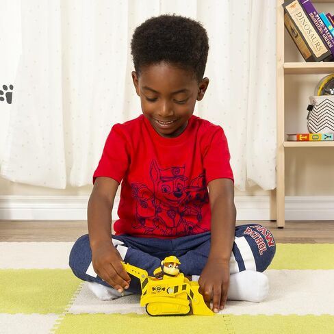 Paw Patrol, Tracker’s Jungle Cruiser Vehicle with Collectible Figure, for Kids Aged 3 and up in Kuwait