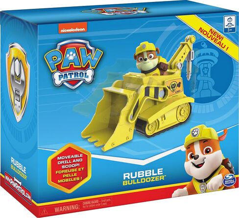 Paw Patrol, Tracker’s Jungle Cruiser Vehicle with Collectible Figure, for Kids Aged 3 and up in Kuwait