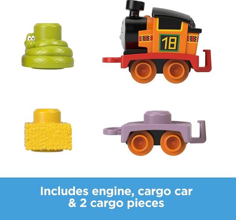 Thomas & Friends Toddler Toy Toy أول قطار بيرسي على ما يرام مع تكديس البضائع للأطفال الذين تتراوح أعمارهم بين 18 شهرًا in Kuwait