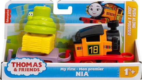 Thomas & Friends Toddler Toy Toy أول قطار بيرسي على ما يرام مع تكديس البضائع للأطفال الذين تتراوح أعمارهم بين 18 شهرًا in Kuwait