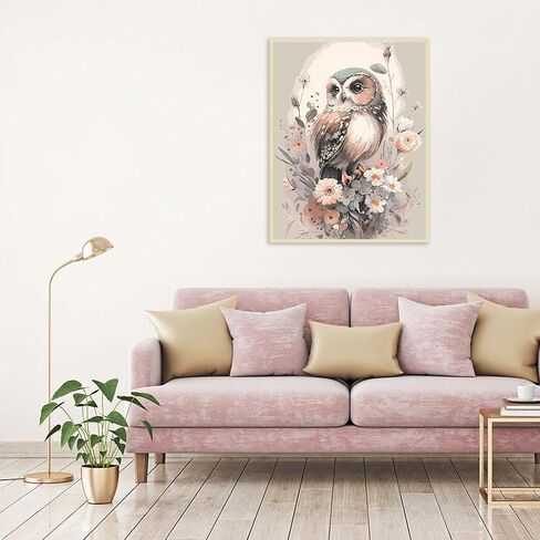 Dream Catcher Counted Cross Stitch Kits for Adults, Flowers Stamped Cross Stitch Kits for Beginners, Needlepoint Cross-Stitch Patterns Embroidery Kits Arts and Crafts for Home Decor 12×16 Inch in Saudi Arabia