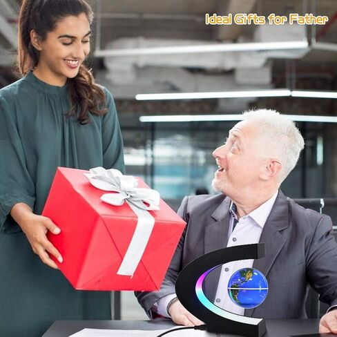 Magnetic Levitating Globe with LED Light | Cool Tech Gift for Men Father in Saudi Arabia