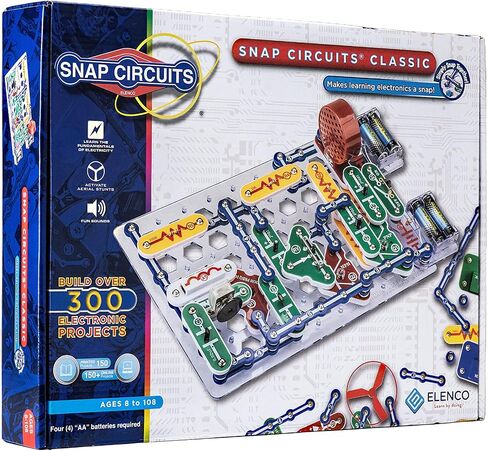 SNAP CIRCUITS Jr. SC-100 STEM Electronics Kit, 100+ Projects, Ages 8+ in Kuwait