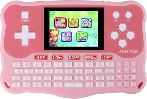 Kids Tablet/Baby Learning Pad with 102 Activities/Toddler Tablet with ABC/Words/Music/Math Interactive Educational Electronic Toys Gifts Handheld Game for Preschool Boys Girls Ages 3-12 in Saudi Arabia