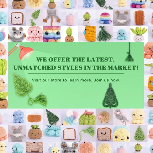 مجموعة Crochetta Crochet Kit للمبتدئين ، Amigurumi Crocheting Animals Kits W دروس فيديو خطوة بخطوة ، حزمة بداية للبالغين والأطفال ، Jumbo 2 Octopus Familly (40 ٪+ محتوى الغزل) in Saudi Arabia