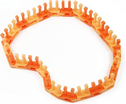 Authentic Knitting Board Flexee Loom Links Skinny, Small Gauge, for Thin Yarn, 48 Links, 96 pegs in Kuwait