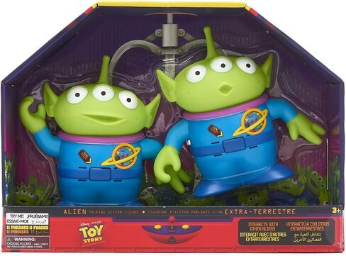 شخصية الأكشن التفاعلية Buzz Lightyear الرسمية من متجر ديزني من توي ستوري، 11 بوصة، تتميز بأكثر من 10 عبارات إنجليزية وتتفاعل مع الشخصيات والألعاب الأخرى، ميزات شعاع الضوء، للأعمار من 3 سنوات فما فوق in Kuwait