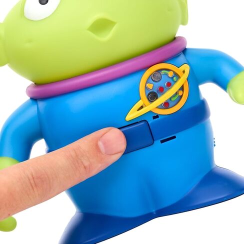 شخصية الأكشن التفاعلية Buzz Lightyear الرسمية من متجر ديزني من توي ستوري، 11 بوصة، تتميز بأكثر من 10 عبارات إنجليزية وتتفاعل مع الشخصيات والألعاب الأخرى، ميزات شعاع الضوء، للأعمار من 3 سنوات فما فوق in Kuwait