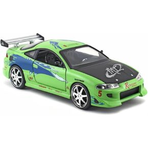 Fast & Furious 1:24 Brian's Mitsubishi Eclipse Die-cast Car, Toys for Kids and Adults