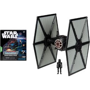 STAR WARS Micro Galaxy Squadron First Order TIE Fighter Mystery Bundle - 3-Inch Light Armor Class and Scout Class Vehicles with Accessories