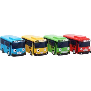 Tayo The Little Bus Special Friends Set - Christmas and Birthday Gifts for Kids, Compatible with Large Playsets! Includes Popular Tayo Friends from The Animation