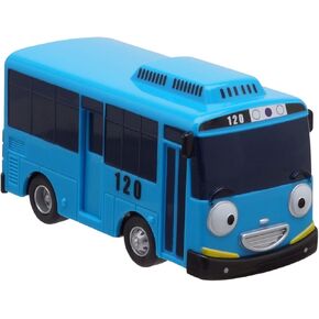 Tayo Toy Push and Go Bus - Christmas Birthday Gifts for Kids and Toddlers Boys and Girls Blue