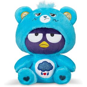 Care Bears Hello Kitty Dressed As Cheer Bear 8" Fun-Size Plush - Soft, Huggable Bestie! – Good for Girls and Boys, Employees, Collectors, Ages 4+
