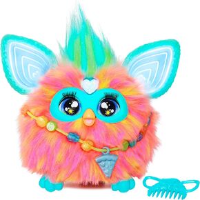 Furby Purple ، 15 ملحقات أزياء ، ألعاب فخمة تفاعلية للفتيات والفتيان البالغة من العمر 6 سنوات