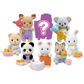 Calico Critters Baby Treats Series Blind Bags, Surprise Set Including Doll Figure and Accessory