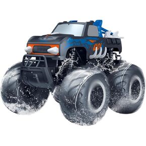 Threeking 1:16 Waterproof Monster Truck Pickup Toys RC Cars Amphibious Remote Control Car Truck 4WD All Terrain Off-Road Toy for 4 5 6 7 8 9 10 11 12 Year Old Boys Girls Toys Gifts Presents