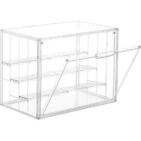 Attelite Acrylic Display Case for Collectibles 4 Tiers Clear Acrylic Box in Saudi Arabia