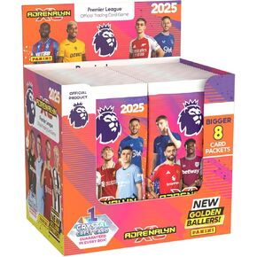 Panini 2024-25 Premier League Adrenalyn XL Trading Cards Box (50 Packs Each)