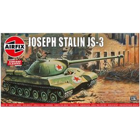 Airfix Model Tank - A01307V Joseph Stalin JS3 Russian Tank, Plastic Model Kits for Adults & Kids 14+, 1:76 Scale, Skill Level 2, WW2 Theme Military Models, World War 2 Tanks