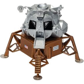 Corgi Diecast Spaceship Model - CS91308 Space Exploration Collection Apollo 11, Brown - Pre-Built Miniature Rocket Ship, Die Cast Hobby Space Replica Models - Themed Metal Space Toys & Figurines