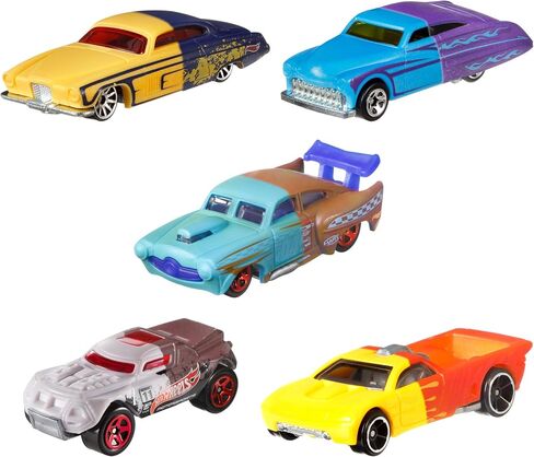 Hot Wheels Toy Car, 1:64 Scale Color Shifters Vehicle with Repeat Color Change in ICY Cold or Very Warm Water (Styles May Vary in Saudi Arabia