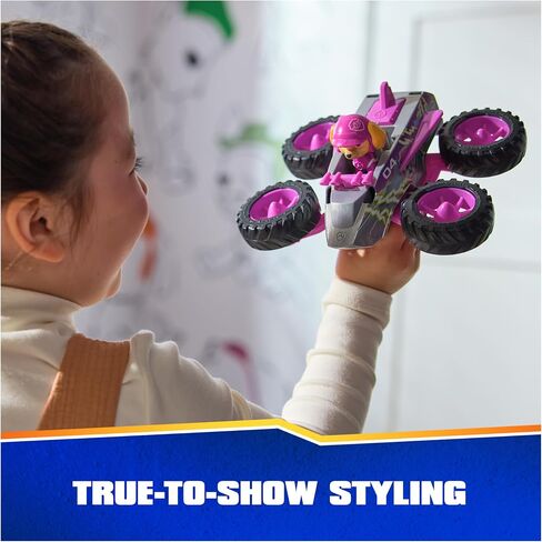 Paw Patrol: Rescue Wheels Skye’s Jet, Toy Truck with Transformation into Jet-Mode and Collectible Action Figure, Kids Toys for Boys & Girls Ages 3+ in Kuwait