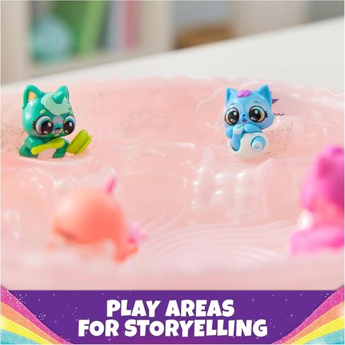 Hatchimals Alive, Rainbow Hatchery with 6 Mini Figures in Color Reveal Eggs & Over 10 Accessories, Kids Toys for Ages 3 and up in Saudi Arabia