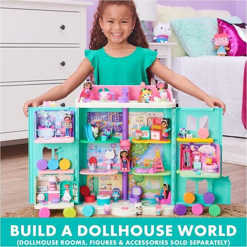 Gabby’s Dollhouse, Groovy Music Room with Daniel James Catnip Figure, 2 Accessories, 2 Furniture Pieces and 2 Deliveries, Kids Toys for Ages 3 and up in Kuwait