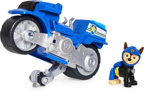 Paw Patrol ، Moto Pups Wildcat’s Deluxe Proud Back Motorcycle Motor مع ميزة Wheelie و Toy Figure in Kuwait