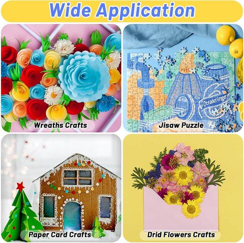 2 Pack 120ml Jigsaw Puzzle Glue with New Sponge Head, Suitable for 1000/3000/5000 Pieces of Paper and Wood Puzzle, Clear Water-Soluble Quick Dry Jigsaw Puzzle Glue, 240ml in Total in Kuwait