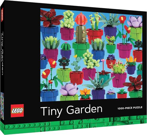 Lego® Tiny Garden 1000-Piece Jigsaw Puzzle | Inspired by Lego® Botanical Sets | Piece Together 30 Tiny Plants and Flowers! | for All Lego® Fans (Amazon Exclusive) in Saudi Arabia