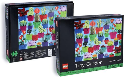 Lego® Tiny Garden 1000-Piece Jigsaw Puzzle | Inspired by Lego® Botanical Sets | Piece Together 30 Tiny Plants and Flowers! | for All Lego® Fans (Amazon Exclusive) in Saudi Arabia