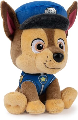 Gund Paw Paw Patrol Chase في لعبة ضابط شرطة توقيع الزي ، والحيوان المحشوة للأعمار 1 وما فوق ، 6 "(قد تختلف الأنماط) in Saudi Arabia