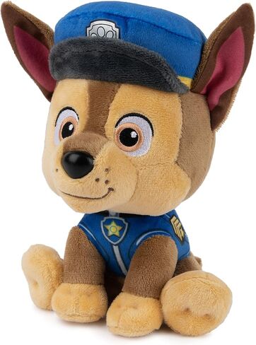 Gund Paw Paw Patrol Chase في لعبة ضابط شرطة توقيع الزي ، والحيوان المحشوة للأعمار 1 وما فوق ، 6 "(قد تختلف الأنماط) in Saudi Arabia