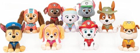 Gund Paw Paw Patrol Chase في لعبة ضابط شرطة توقيع الزي ، والحيوان المحشوة للأعمار 1 وما فوق ، 6 "(قد تختلف الأنماط) in Saudi Arabia