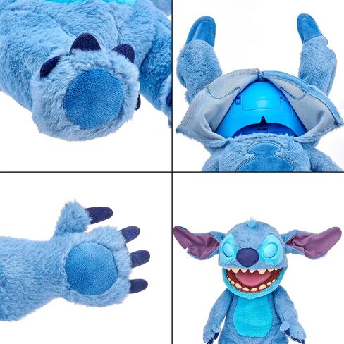 WOW! Stuff Disney Stitch Puppetronic by RealFX | with a Limited 1st Edition Certificate | Looks, Feels & Sounds Real! | Disney's Lilo & Stitch | Over 100 Action & Sounds | 18" High | Ages 6+ in Saudi Arabia