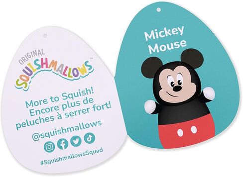 Squishmallows Disney Original 10-Inch Stitch HugMees - Medium-Sized Ultrasoft Official Jazwares Plush in Saudi Arabia