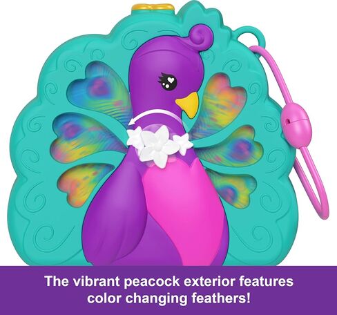 Polly Pocket Compact Playset, Otter Aquarium with 2 Micro Dolls & Accessories, Travel Toys with Surprise Reveals (Amazon Exclusive) in Kuwait