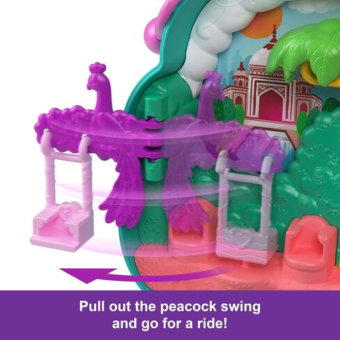 Polly Pocket Compact Playset, Otter Aquarium with 2 Micro Dolls & Accessories, Travel Toys with Surprise Reveals (Amazon Exclusive) in Kuwait