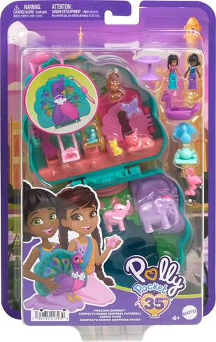 Polly Pocket Compact Playset, Otter Aquarium with 2 Micro Dolls & Accessories, Travel Toys with Surprise Reveals (Amazon Exclusive) in Kuwait
