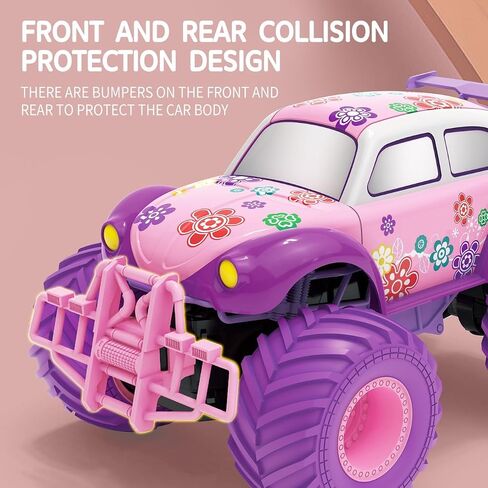 Threeking 1:16 Waterproof Monster Truck Pickup Toys RC Cars Amphibious Remote Control Car Truck 4WD All Terrain Off-Road Toy for 4 5 6 7 8 9 10 11 12 Year Old Boys Girls Toys Gifts Presents in Kuwait