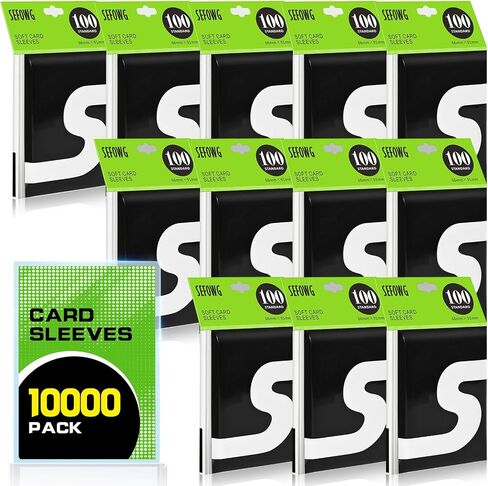 600 Counts Card Sleeves, Penny Clear Card Sleeves for Trading Cards, Baseball Card Sleeves, Trading Card Sleeve, Soft Sports Card Sleeves, Plastic Card Protector Sleeves for Football Game Cards, MTG in Kuwait