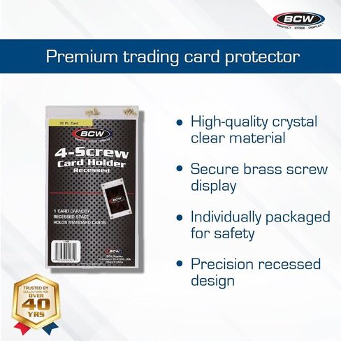 حامل بطاقة 4 -SCREW - 15CT | راحة 20 نقطة تداول واقي بطاقة تداول in Kuwait