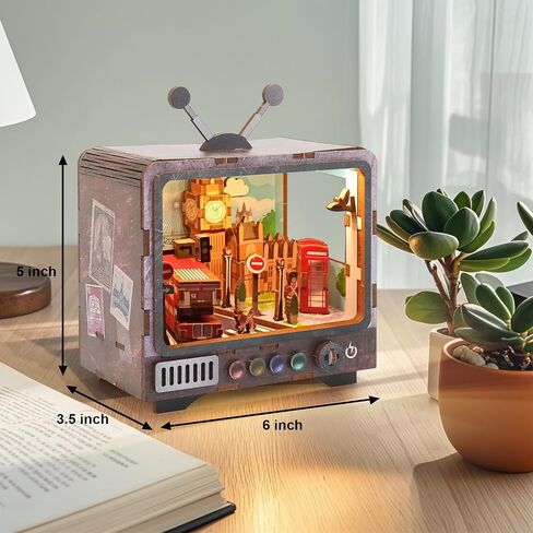 Travels to Venice 3D Wooden Puzzle Nightlight - DIY LED Lamp Kit for Kids & Adults - Unique Home Decor for Travel Enthusiasts in Saudi Arabia
